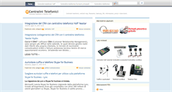 Desktop Screenshot of centralinitelefonici.net